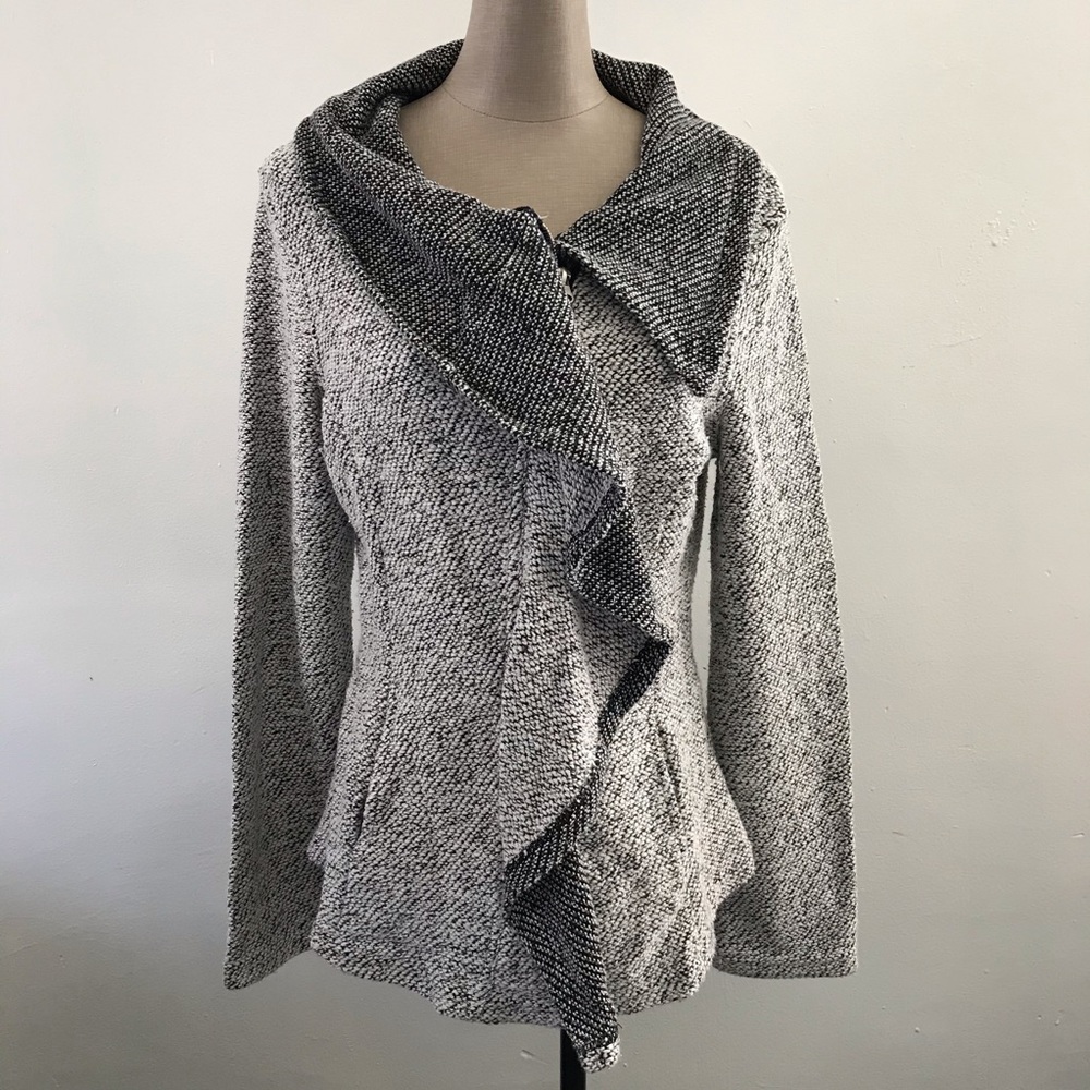 BNCI by Black Noir Ruffle Jacket